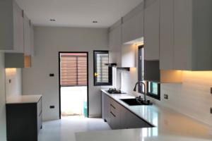 บ้านคุณดรีม  นนทบุรี ชุดครัว & ชุดวางทีวี